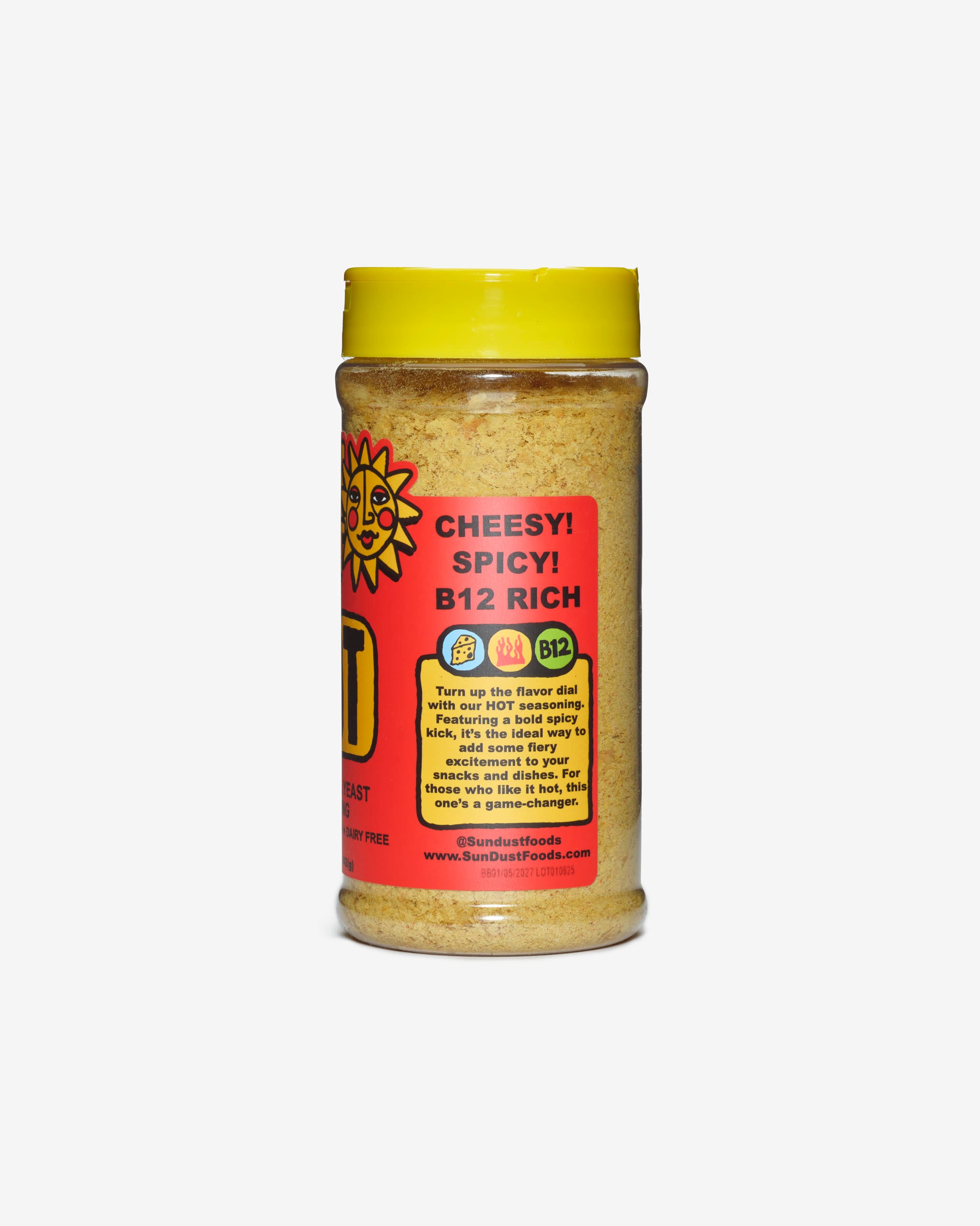 Sun Dust Hot jar, left side view